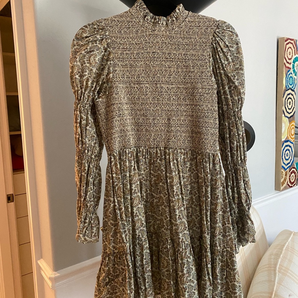 Doen smocked dress XS